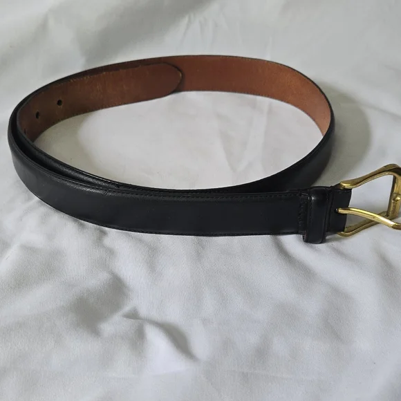 Coach | Accessories | Coach Mens Black Cowhide Leather Solid  display picture 1